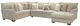 Jackson Furniture Middleton 3-Piece Cement Right-Arm Facing Sectional and Chaise-0