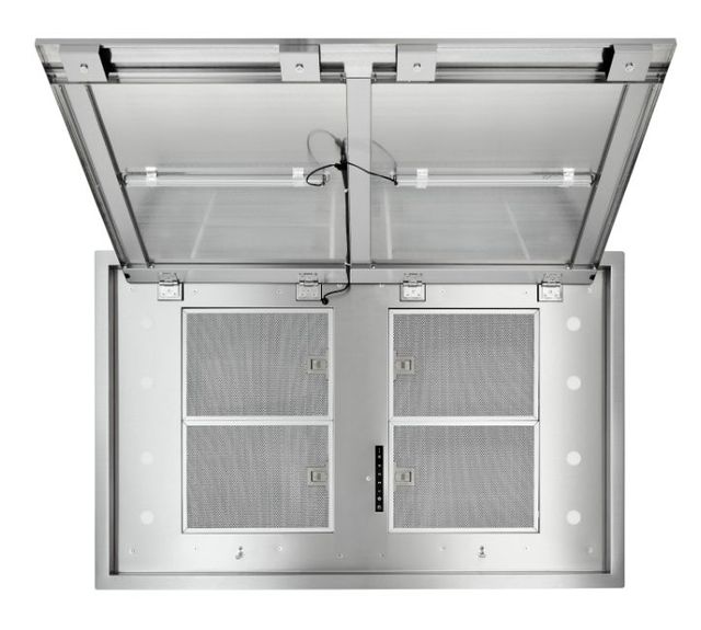 Best® HBC1 Series 43" Brushed Stainless Steel Island Range Hood-2