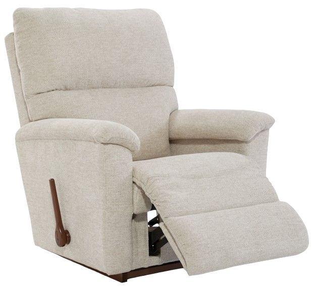 La-Z-Boy® Brooks Oyster Manual Rocking Recliner-4