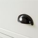 Elements International Brookpine White Dresser and Mirror Set-2