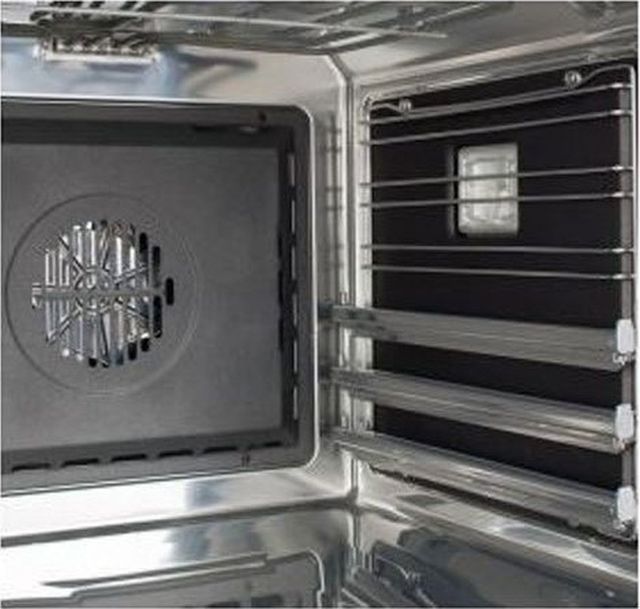 Ilve 30" Black Gas Range Self Clean Oven Panels-4