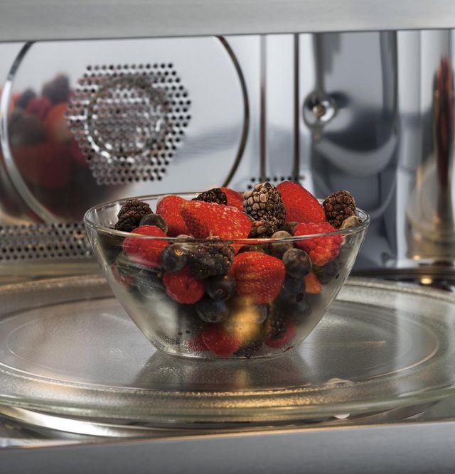 GE Profile™ 1.7 Cu. Ft. Stainless Steel Built In Microwave/Convection-6