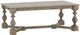 Canadel Customizable Champlain Shadow Washed Rectangular HP Base Dining Table-0