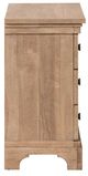 Liberty Furniture Haven Hills Camel Beige Chest with Charging Station-3