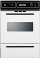 Summit® 24" White Built in Gas Wall Oven-0