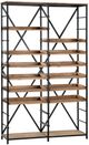 Crestview Collection Thomas Black/Natural Etagere-0