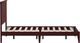 Rize Home Cottage Style Classic Cherry Full Panel Bed-2