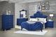ACME Furniture Dante Blue Eastern King Upholstered Panel Bed-2
