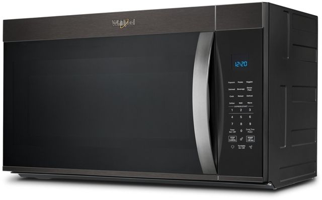 Whirlpool® 1.9 Cu. Ft. Black Stainless Steel Over the Range Microwave-3