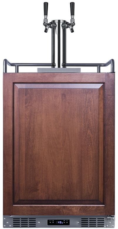 Summit® 24" Panel Ready Built In Kegerator-0