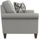 Flexsteel® Westside Silver Glacier Chair and a Half-2