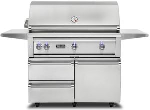 Viking 5 Series 67.75" Stainless Steel Freestanding Natural Gas Grill