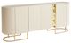 Michael Amini® Lisbon Silken Matte Cream Console Table-0