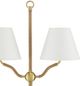 Currey & Company Sirocco Antique Brass/Off-White Floor Lamp-2