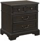 Pulaski™ Hickory Creek Brown Velvet 3-Drawer Nightstand-0