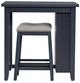 Liberty Furniture Brook Creek 3-Piece Navy Counter Set-4