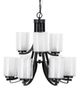 YHD Oil Rubbed Bronze 9-Light Chandelier-2