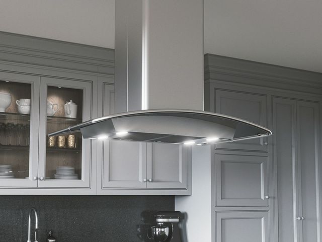 Zephyr Essentials Europa Milano-G 36" Stainless Steel Island Hood-2