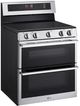 LG 30" Stainless Steel Smart Freestanding Double Oven Electric Range with Air Fry & Air Sous Vide-2