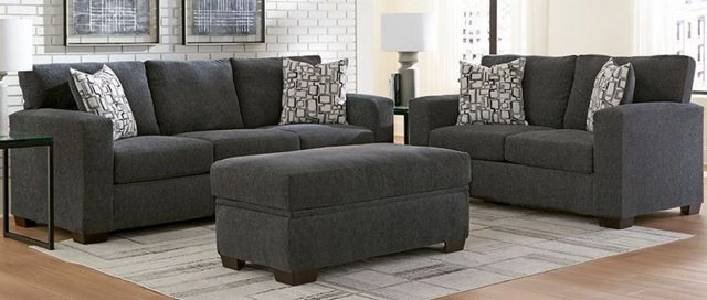 American Wholesale Furniture Griffin Charcoal Loveseat-1