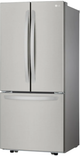 Réfrigérateur à portes françaises de 30 po LG® de 21.8 pi³ - Acier inoxydable résistant aux traces de doigts-3