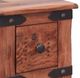 International Furniture Direct Parota II Brown Chairside Table-1