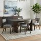 Sunny Designs™ Malibu Gray/Weathered Rum Dining Side Chair-2