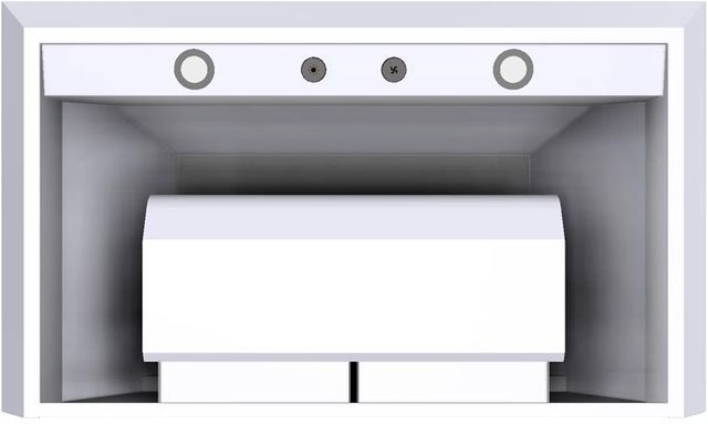 Vent-A-Hood® 36" White Euro Style Wall Mounted Range Hood-2