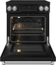 Thor Kitchen® Gordon Ramsay Collection 30" Black Pro Style Induction Range with Tilt Panel Touch Control and Stainless Steel Trim-1