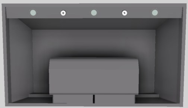 Vent-A-Hood® Designer Series 42" Gunsmoke Wall Mounted Range Hood-1