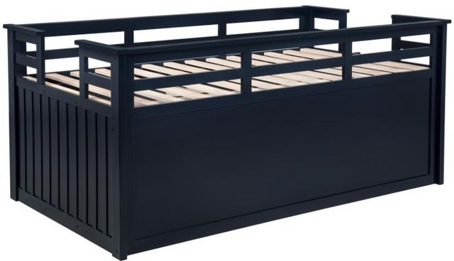 Coaster® Carlsbad Navy Blue Twin Captains Bed with Trundle-6