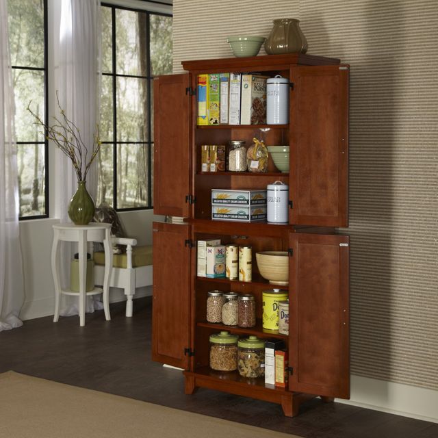 homestyles® Arts & Crafts Brown Pantry-3