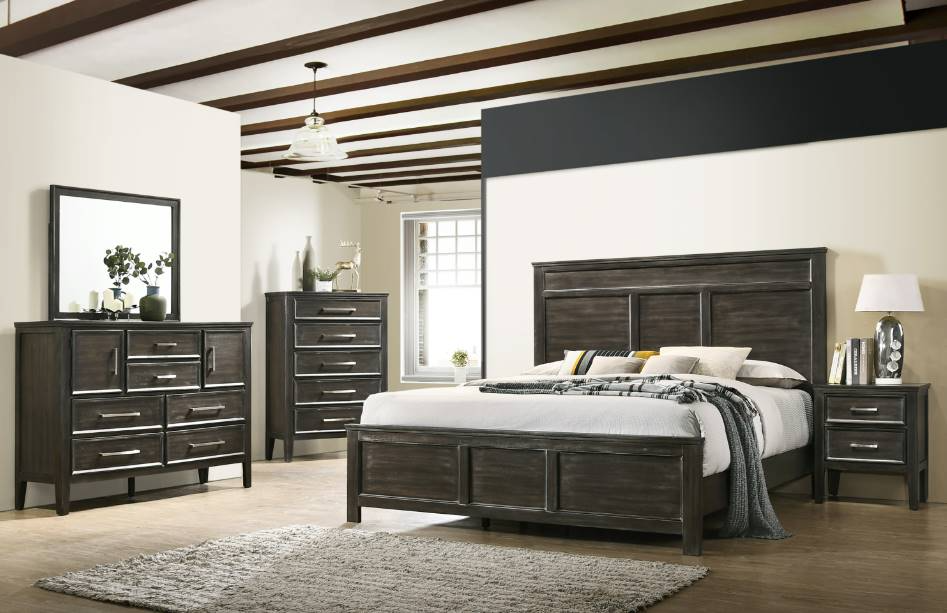 New Classic Home Furnishings Andover Nutmeg Nightstand JR Furniture USA Portland Seattle and Vancouver