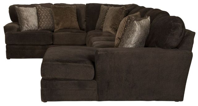 Jackson Furniture Mammoth 3-Piece Chocolate Right-Arm Facing Sectional and Chaise-3