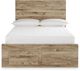 Signature Design by Ashley® Hyanna Tan Brown Full Panel Bed-1