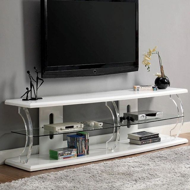 Furniture of America® Ernst White 60" TV Stand-0