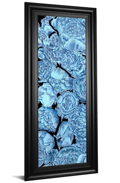 Classy Art Blue Peonies I by Melissa Wang Wall Art-1