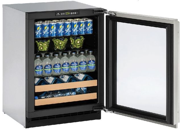 U-Line® 2000 Series 4.9 Cu. Ft. Stainless Steel Wine Cooler-2