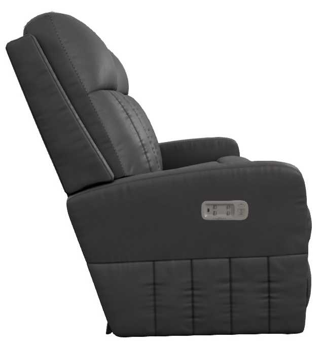 La-Z-Boy® Finley Onyx Leather Power Wall Reclining Loveseat