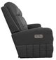 La-Z-Boy® Finley Onyx Leather Power Wall Reclining Loveseat with Headrest and Lumbar-3