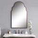 Uttermost® Brayden Bronze Arch Mirror-1