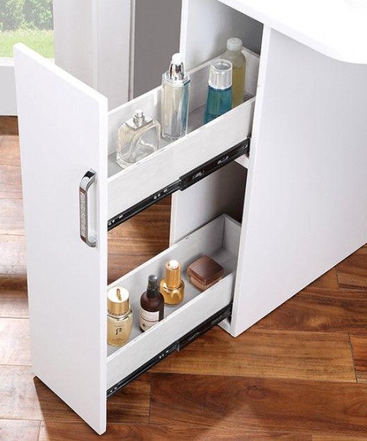Furniture of America® Lorybelle White Vanity -3