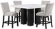 Steve Silver Co. Artemis 5-Piece Gray/White Counter Table Set-0