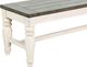 Sunny Designs™ Pasadena Buckskin/White Bench -3