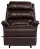 La-Z-Boy® Astor Chestnut Leather Manual Rocking Recliner-1