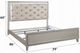 ACME Furniture Sliverfluff Champagne Eastern King Panel Bed-2