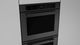 Fulgor Milano Matteo 700 Series 30" Matte Black Double Electric Wall Oven-2