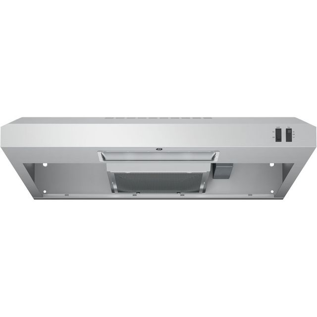 GE® 30" Stainless Steel Under Cabinet Range Hood-3