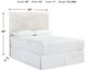 Signature Design by Ashley® Paxberry Whitewash Queen Panel Bed-4