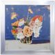 Stylecraft Peach and White Bouquet Wall Art -0